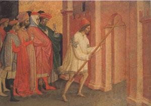 michele di matteo lambertini The Emperor Heraclius Carries the Cross to Jerusalem (mk05) Spain oil painting art